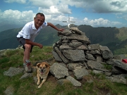 Sull’arco di San Simone: Cima Lemma (2348 m.) > Pizzo Scala (2427 m.) nel solstizio d’estate, il 21 giugno 2012 - FOTOGALLERY